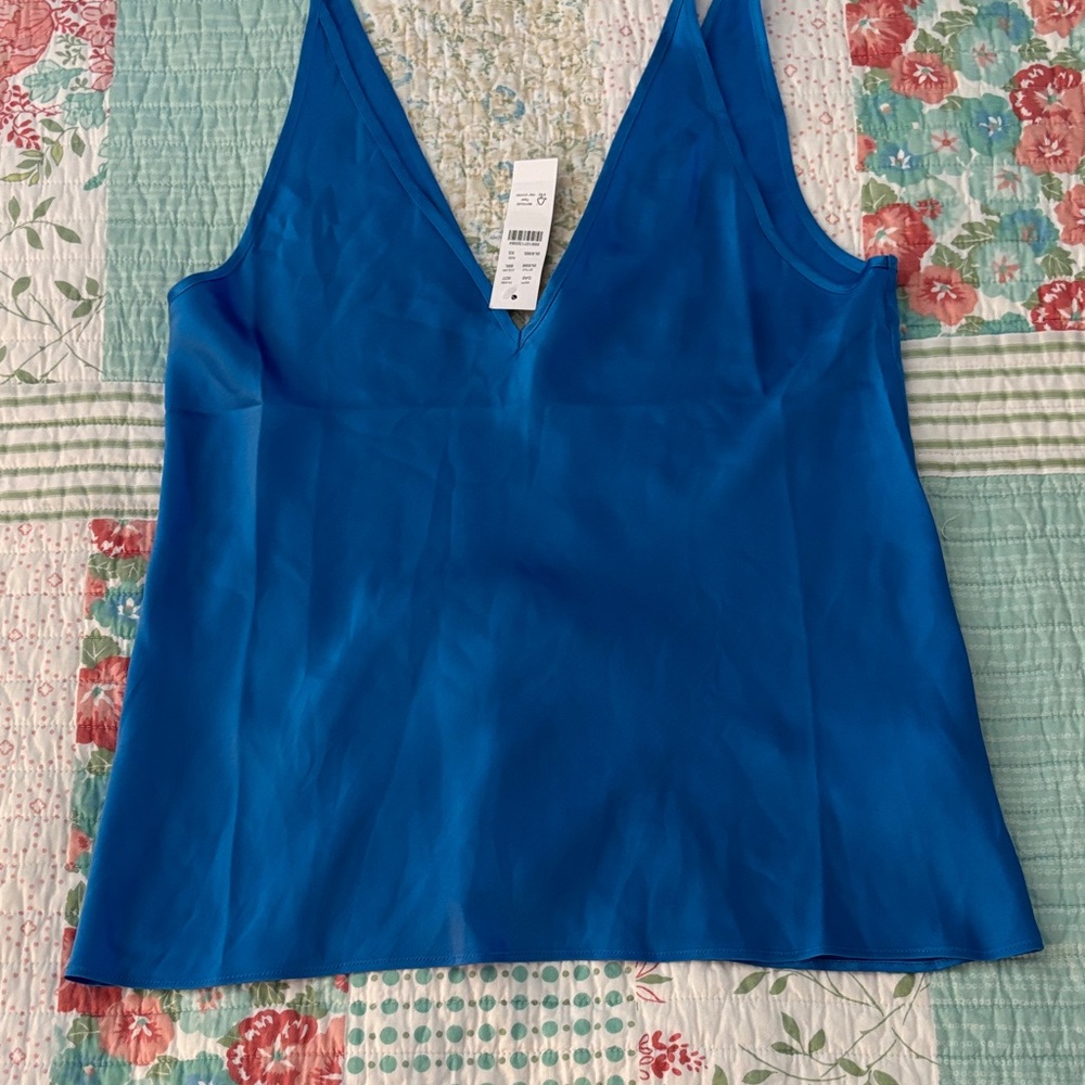 J. Crew Electric Blue Camisole Top